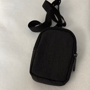 Black Mini Camera Crossbody Bag